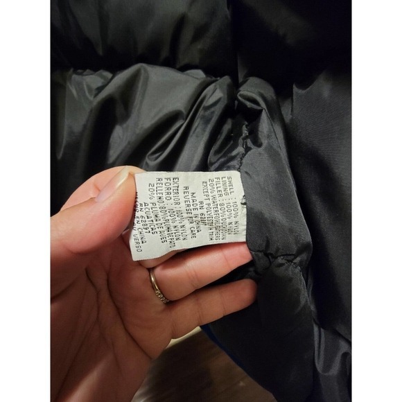 First Down Mens Techno streetwear Coat Size Large Blue & Grey Size 20 - Picture 7 of 9